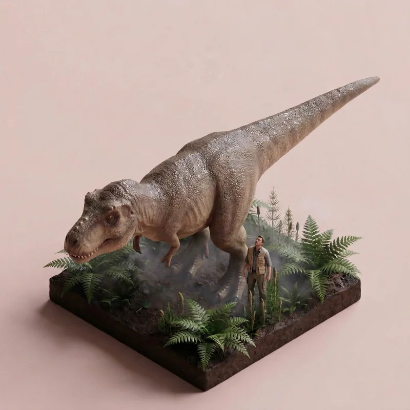 Tyrannosaurus Rex size comparison