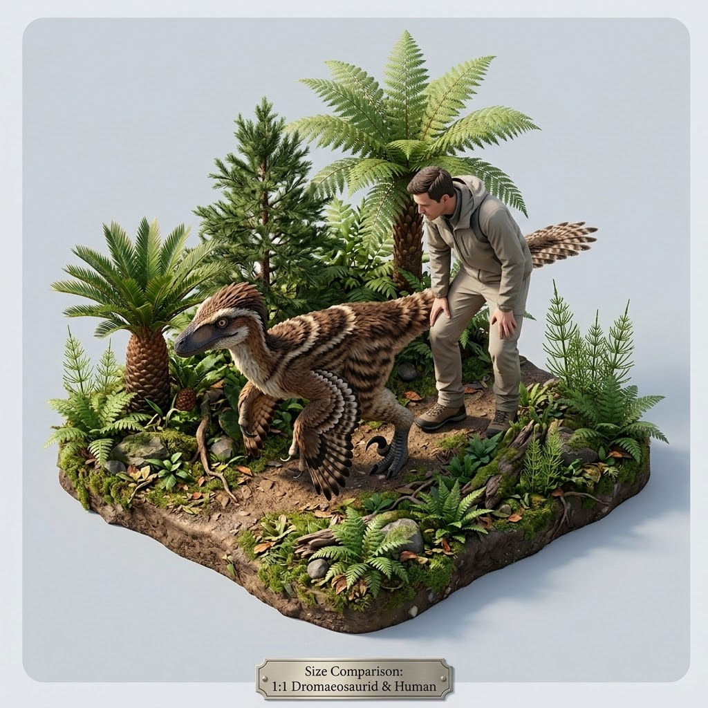 Deinonychus scale